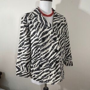 Studio works sz md jacket lightweight nice accent